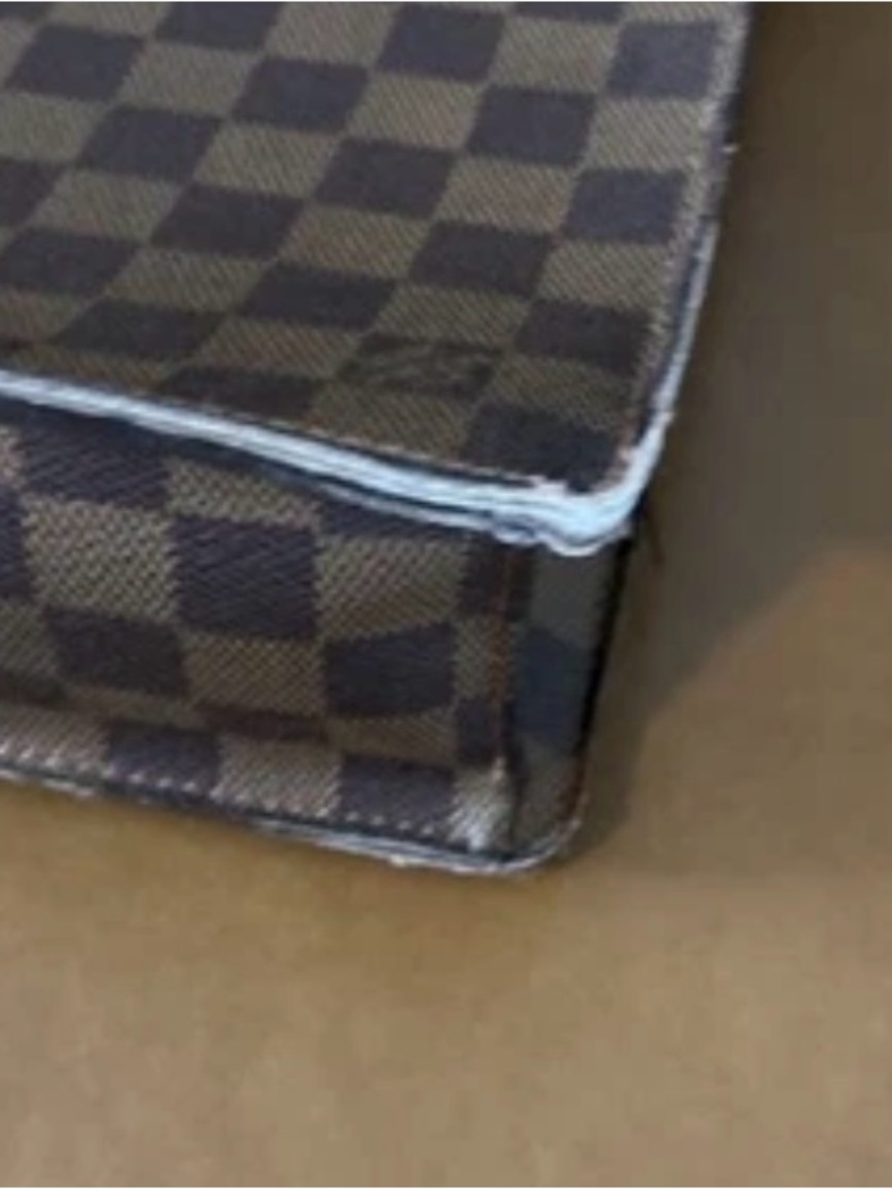 Louis Vuitton Dark Brown and Tan Damier Briefcase - Picture 11 of 15